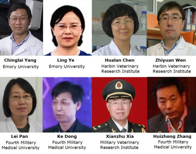 CHINESE MILITARY SCIENTISTS